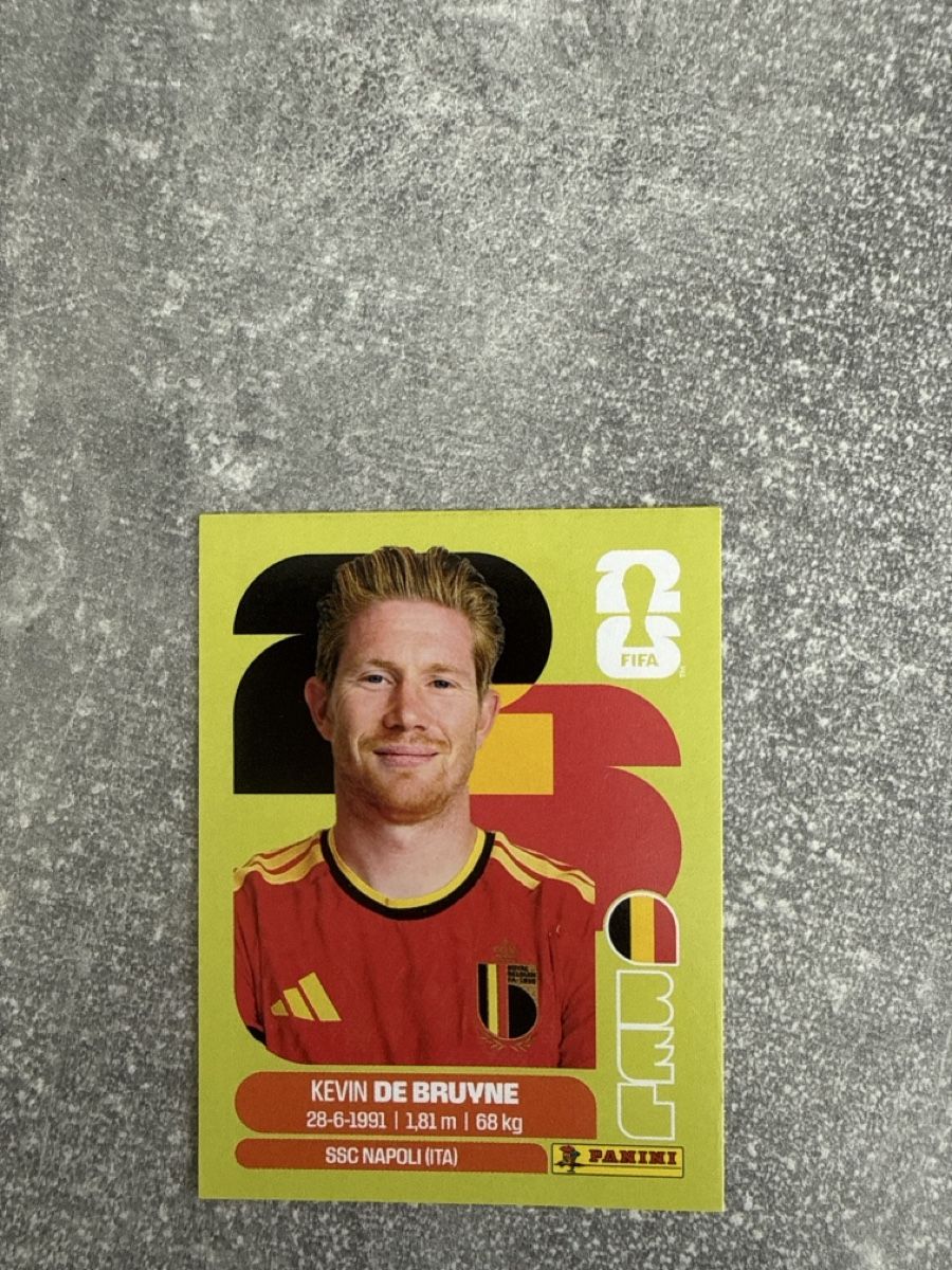 Panini Carte collezionabili: Panini De Bruyne – Nuovo (secondo la descrizione) da Thun venduto da sergio1981