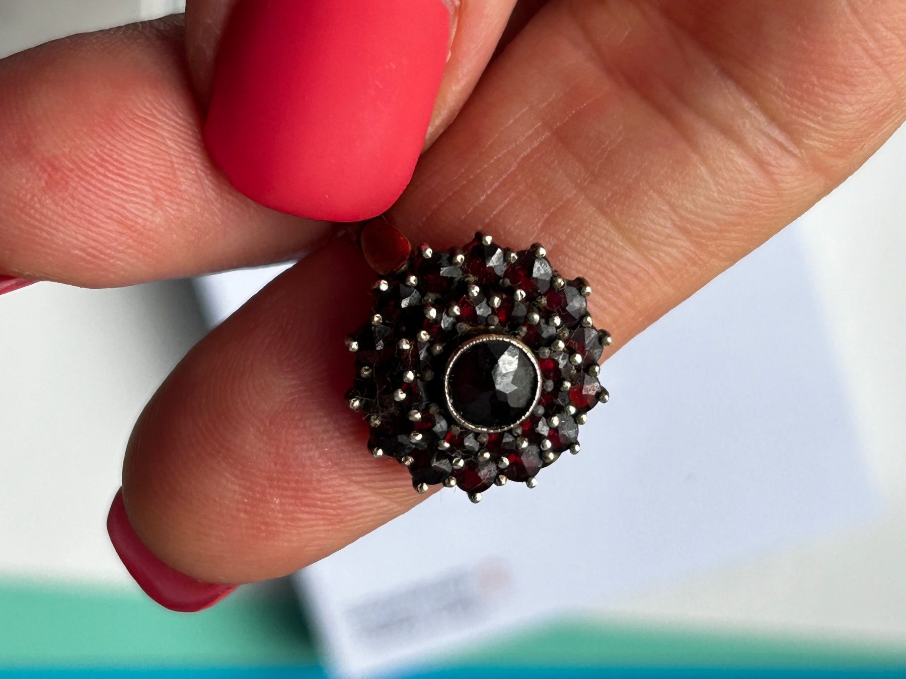 Anelli: Silberring GRANAT (55) – Usato da Dittingen venduto da Bijoubelle 7