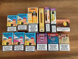 Einweg Vape Elfbar,Vozol, Packspod…Im Auftrag zu verkaufen
