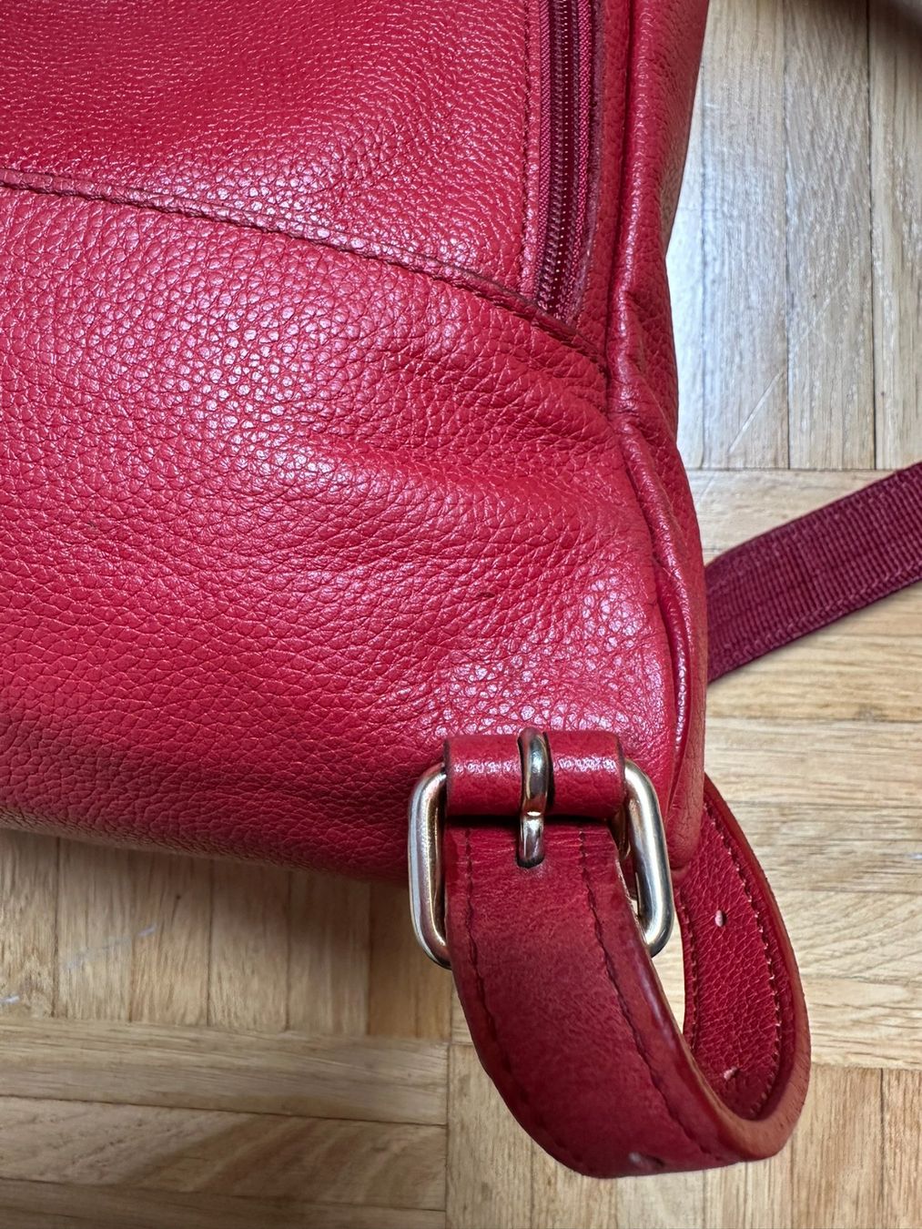 Longchamp Borse da donna: Longchamp sac à dos rouge – Usato da Bernex venduto da euma1976 6