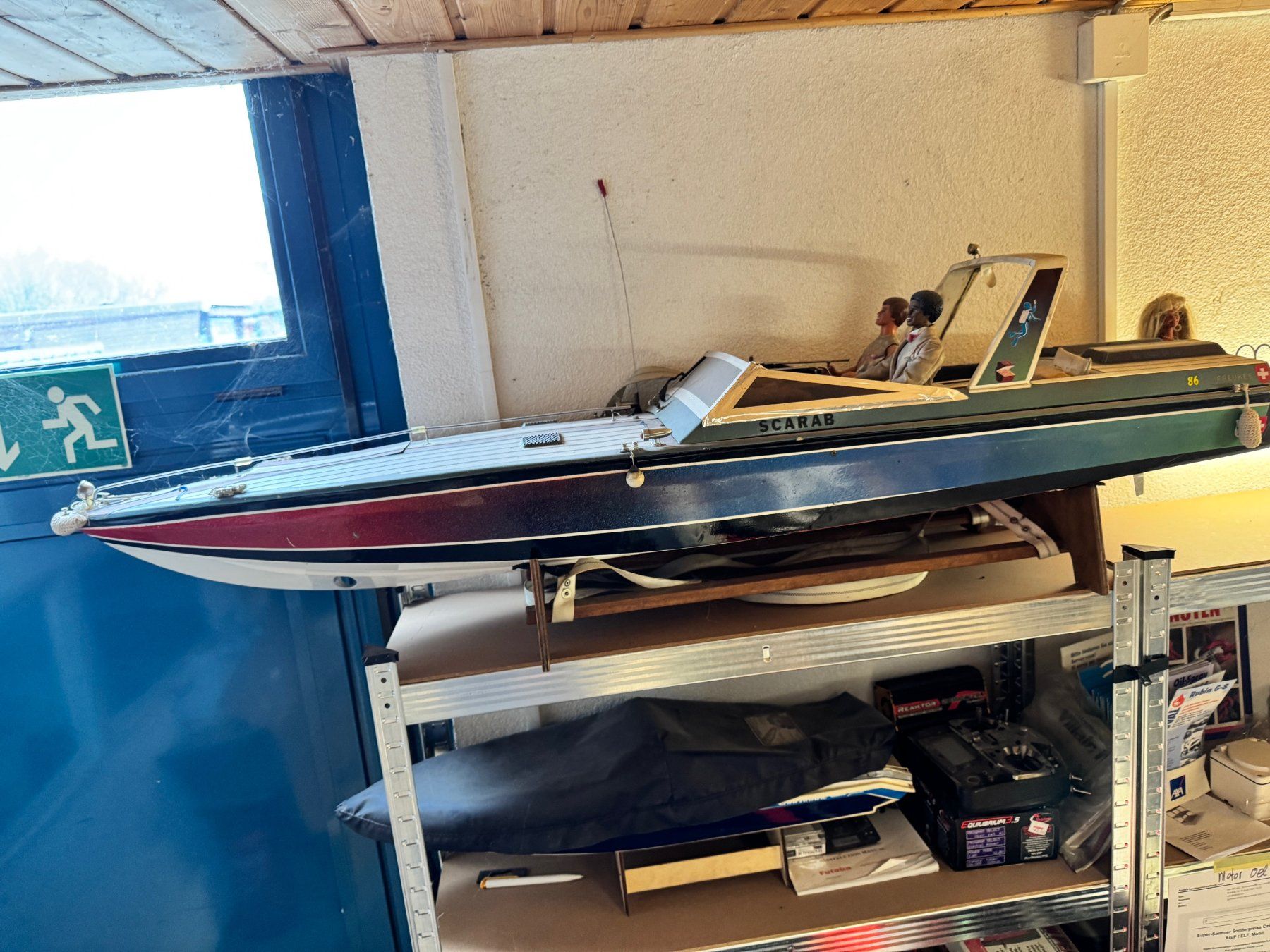 Modellismo RC: WELLCRAFT MIAMI VICE MODELL BOOT – Usato da Avenches venduto da BOOTTRANSPORTE