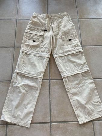 Neue Deepray  Sommerhose Grösse M beige 2 x zippbar