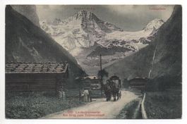 LAUTERBRUNNENTAL Pferde-Kutsche