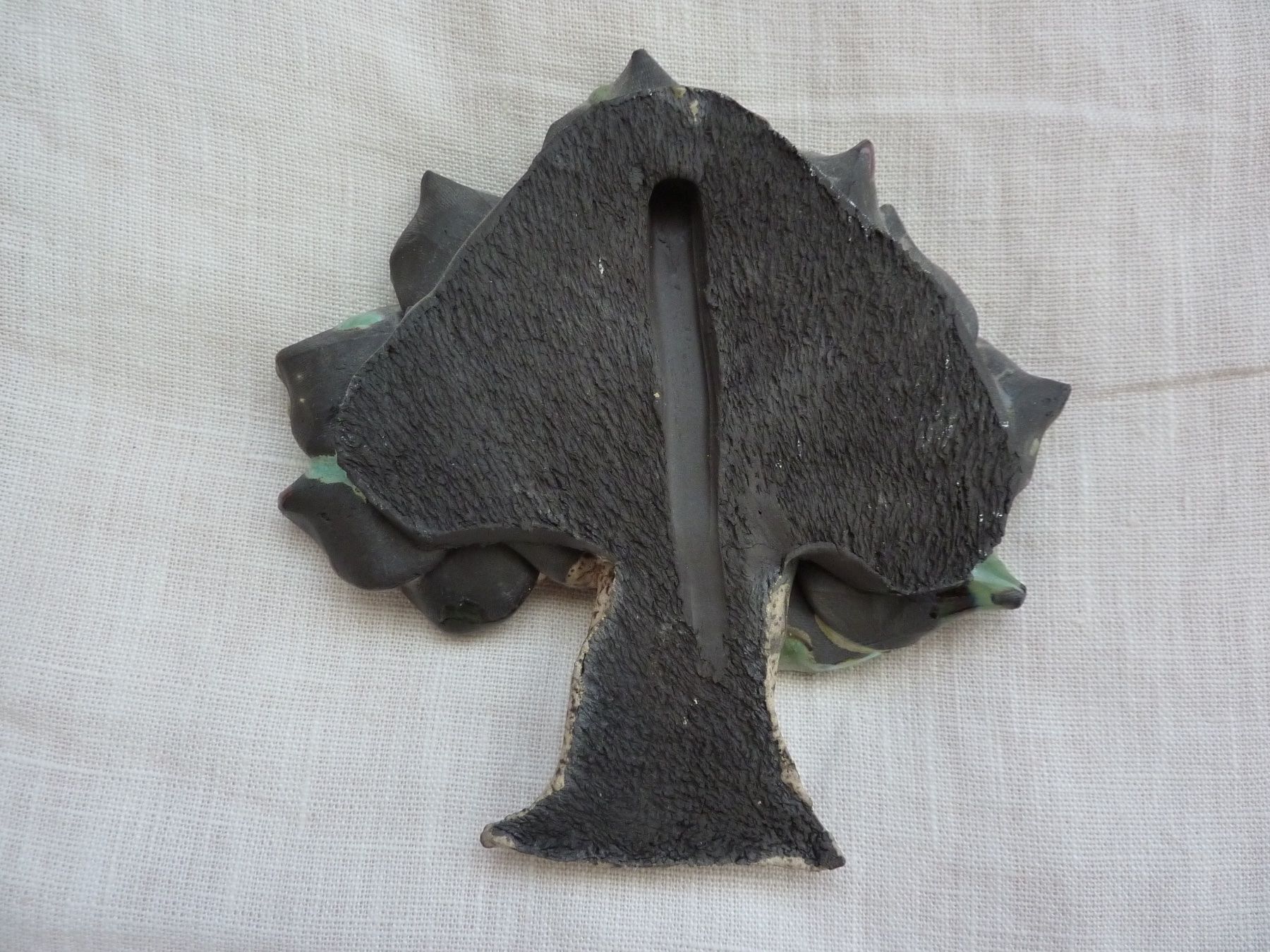Tutte le decorazioni: 2 Keramikbilder Figurengruppen Baum Eule / Igel – Usato da Allschwil venduto da millefiori3 9