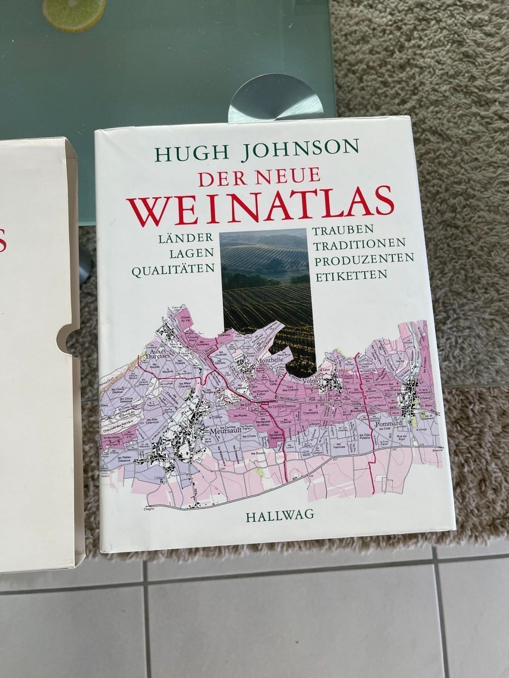 Libri: Der neue Weinatlas - Hugh Johnson – Usato da Schneisingen venduto da Tomthedragon
