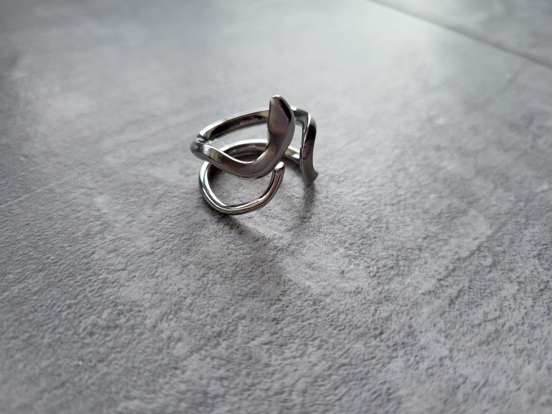 Anelli: original Breil Cobra ring aus Stahl – Usato da bellinzona venduto da zeus6535 1