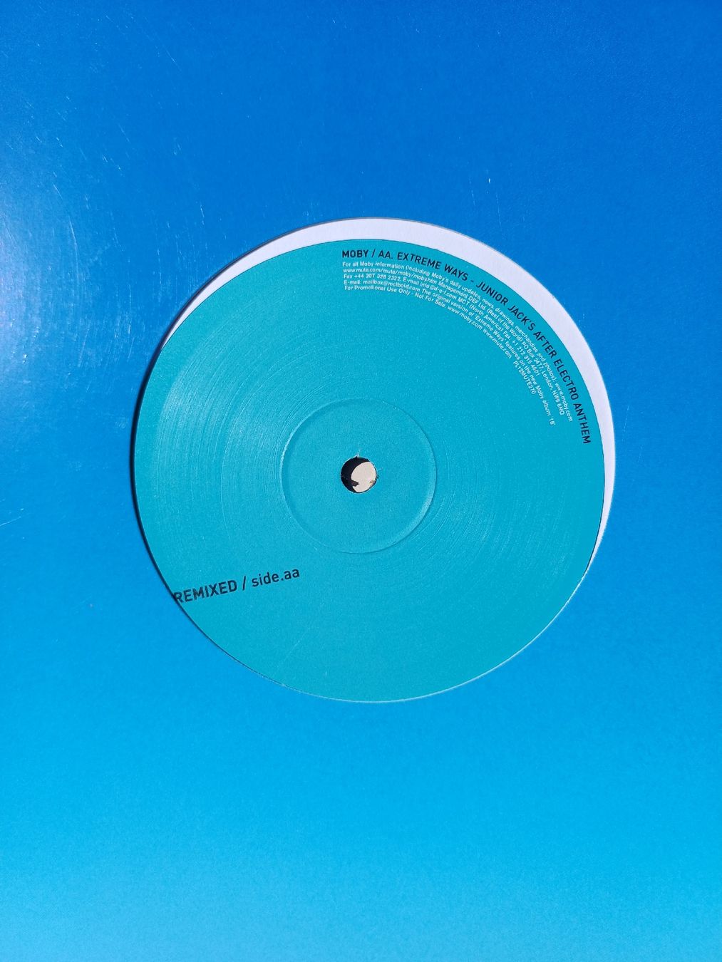 Dischi in vinile: Moby "Extreme Ways - Remixed" vinyle 12" – Usato da Begnins venduto da Drastic-Sound 3
