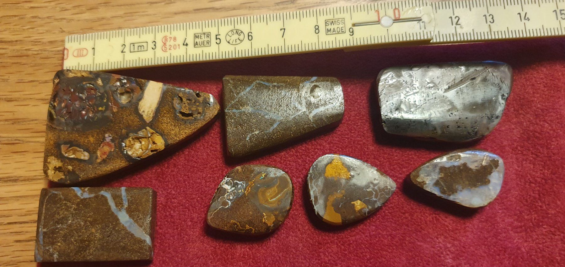 Pietre preziose: 7 Boulder Opale – Usato da Flawil venduto da Naphtali