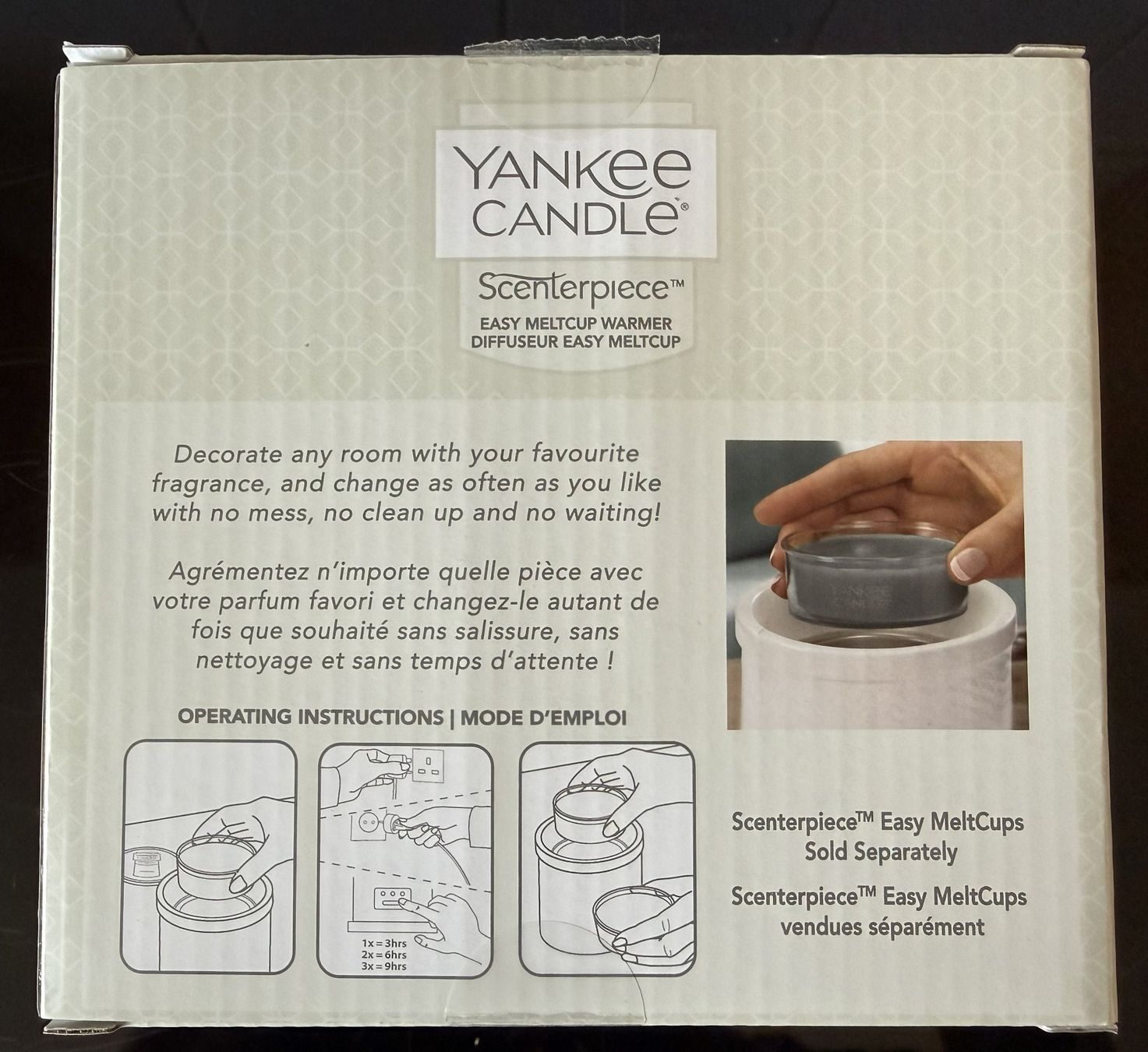 Portacandele: Yankee Candle Scenterpiece Meltcup Warmer – Nuovo (secondo la descrizione) da Oberwil BL venduto da Lepidolith 2