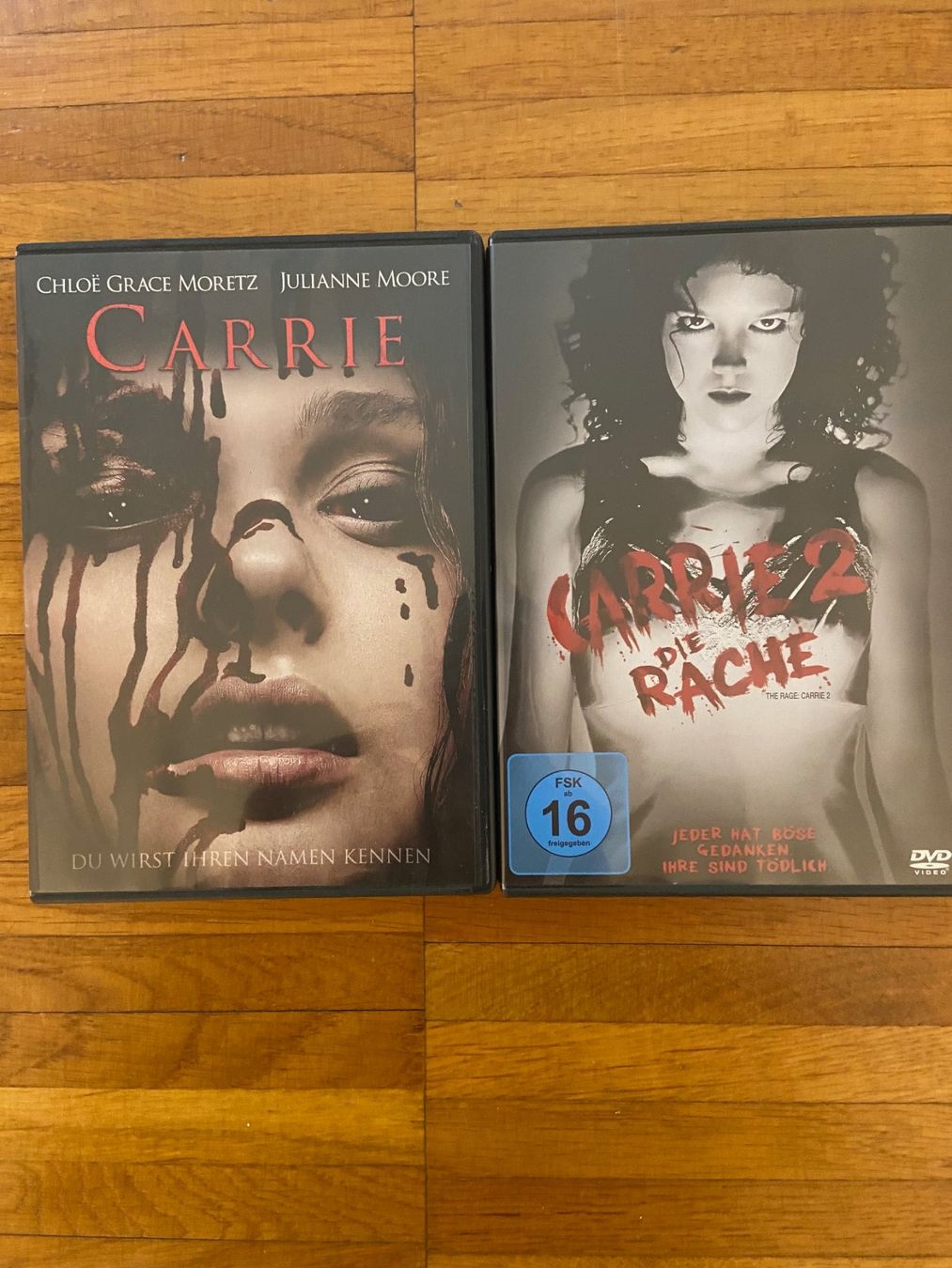 Tutti i DVDs: Carrie Teil 1 & 2 – Usato da Kilchberg ZH venduto da KeFaDe