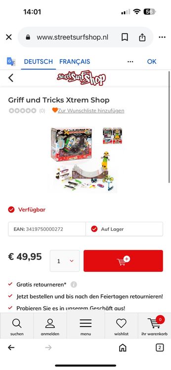 Jouets: Mini skate park / Fingerboards - idéal cadeau - comme neuf! – D'occasion à Martigny par gigikro 1