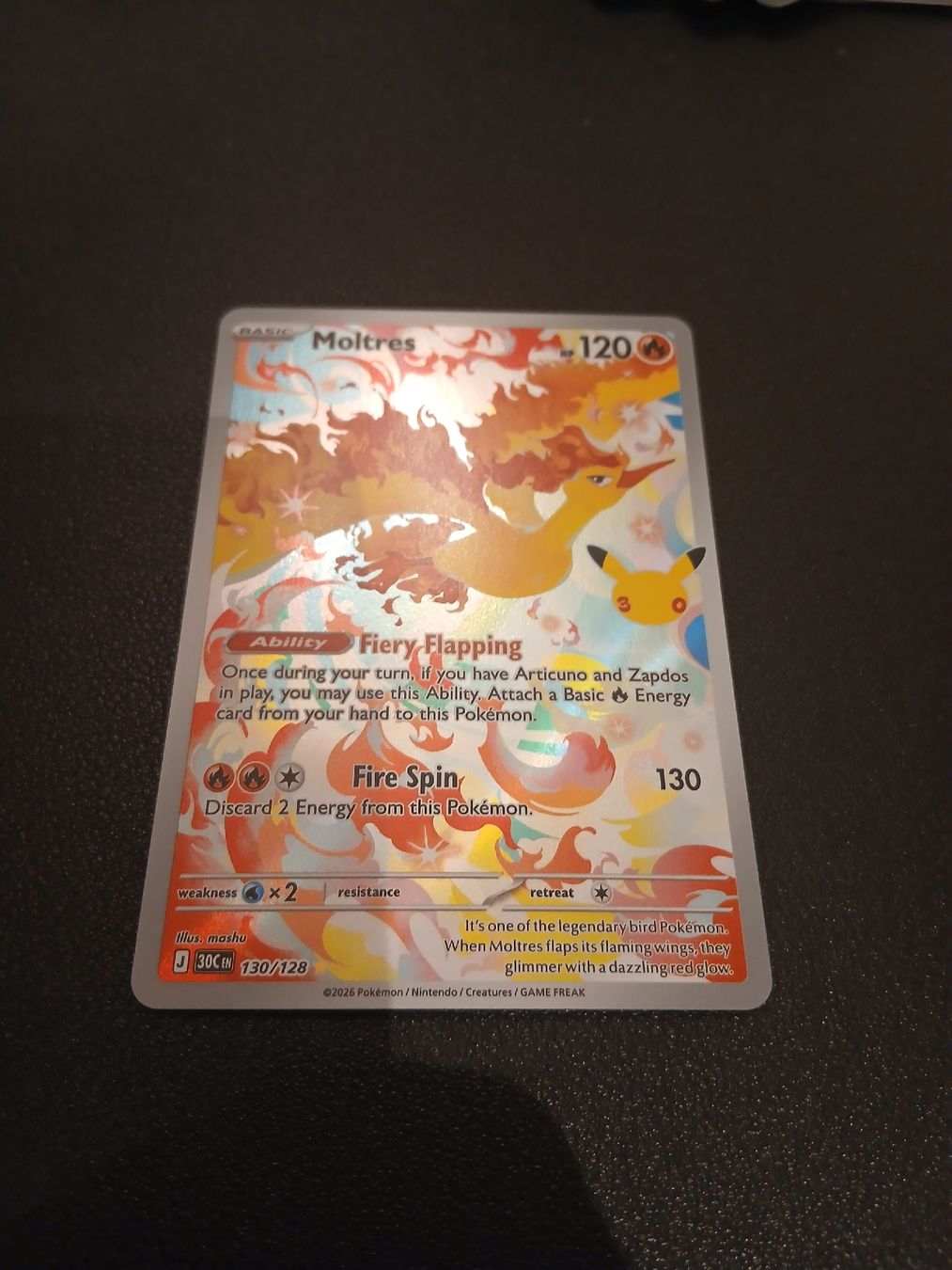 Pokémon Carte collezionabili: Moltres Pokémon 30th Celebration – Nuovo (secondo la descrizione) da Regensdorf venduto da Baba_Basar 2