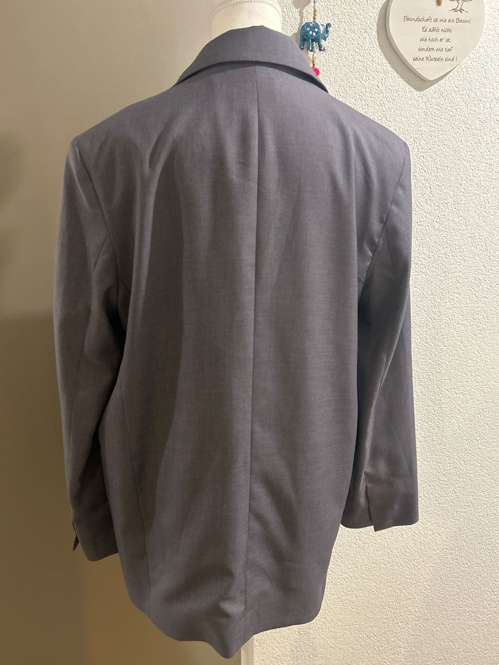 Bershka Giacche: Blazer grau von Bershka Gr. S – Usato da Brunnen venduto da Nala2929 5