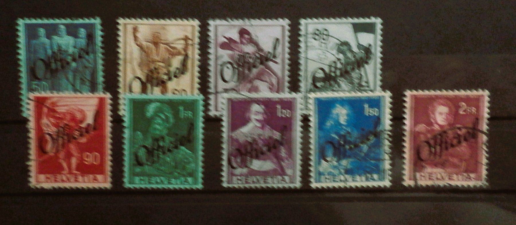 Alle Briefmarken: CH 1942 Bundesverwaltung – Gebraucht aus Kehrsatz von Bernherb2 1