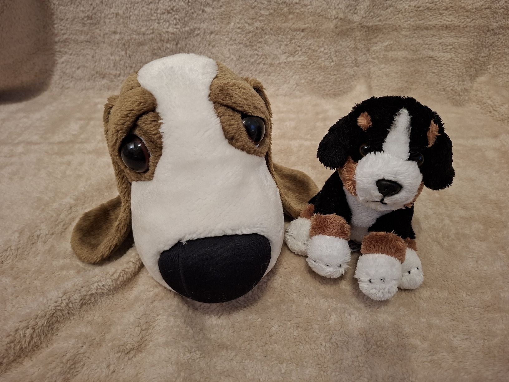 Jouets: Plüschtiere; 2 Hunde – D'occasion à Thörigen par leo_55vw
