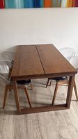 Tavolo da pranzo in legno massello design moderno