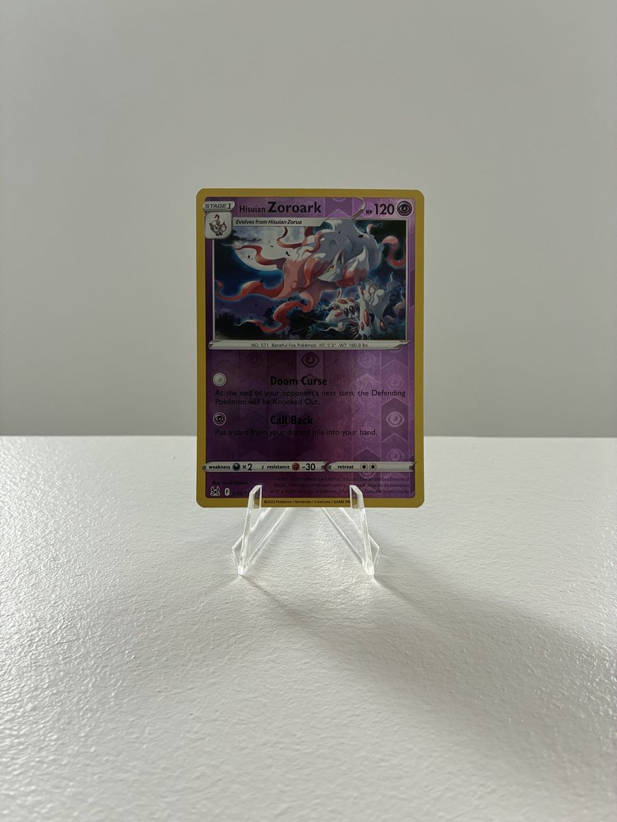 Pokémon Sammelbilder & Trading cards: Carta Pokémon Zoroark 76/196 – Neu (gemäss Beschreibung) aus Taverne von nad02026