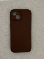 iPhone 15 Hülle schwarz Silikon neu
