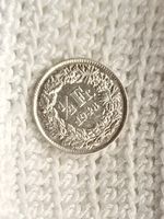 50 Rappen 1948 ( Silbermünze) in vorzüglichem Zustand