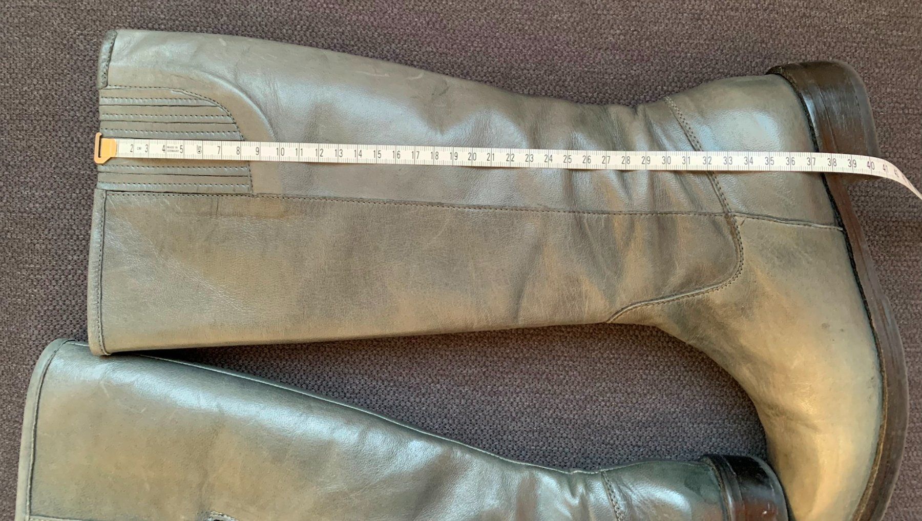 Damenschuhe: Lederstiefel Grösse 38 – Gebraucht aus Lodrino von mediwell 3