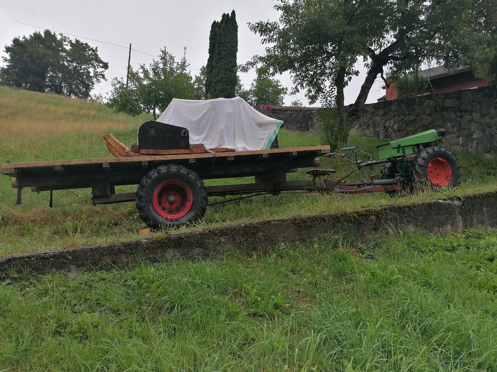 Trattori: Rapid Diesel mit langem Triebachsanhänger – Usato da Giswil venduto da Xloopx 4