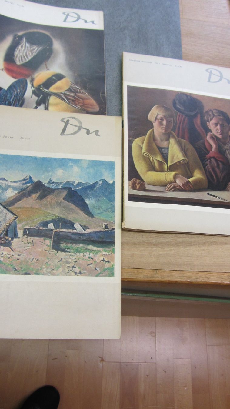 Zeitschriften & Magazine: DU Kunstzeitschriften ab 1949 – Gebraucht aus Hölstein von niala06