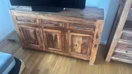 Massiveholz Möbel Wohnzimmer 