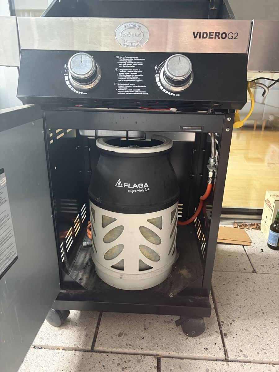 Griglie: Rösle Videro G2 Gasgrill – Usato da Zürich venduto da jensmoll 2