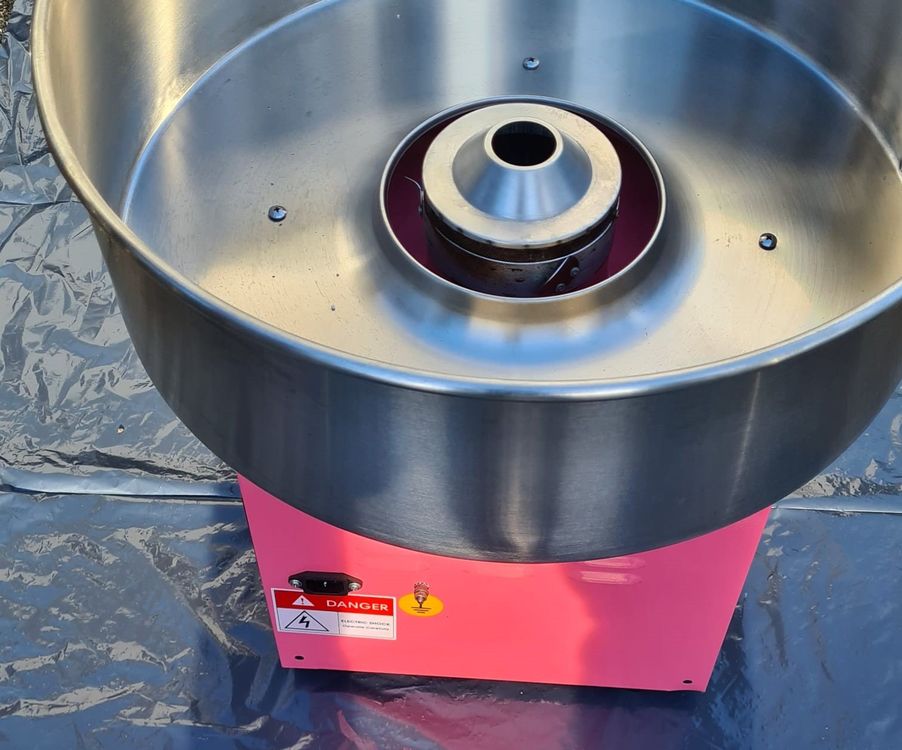 2er-Set Zuckerwattemaschinen-Kopf Aus Aluminium – Ersatzteil Für Zuckerwatte-Geräte, 220 V, EU-Stecker
