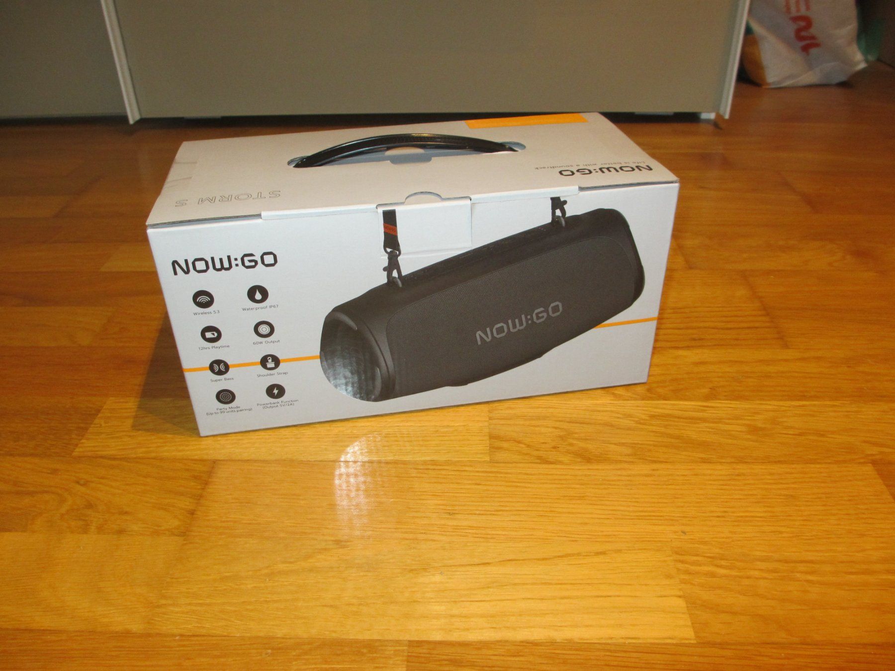 Casse acustiche: NowGo Storm S Bluetooth Lautsprecher – Nuovo e nell'imballaggio originale da Sargans venduto da eberle12