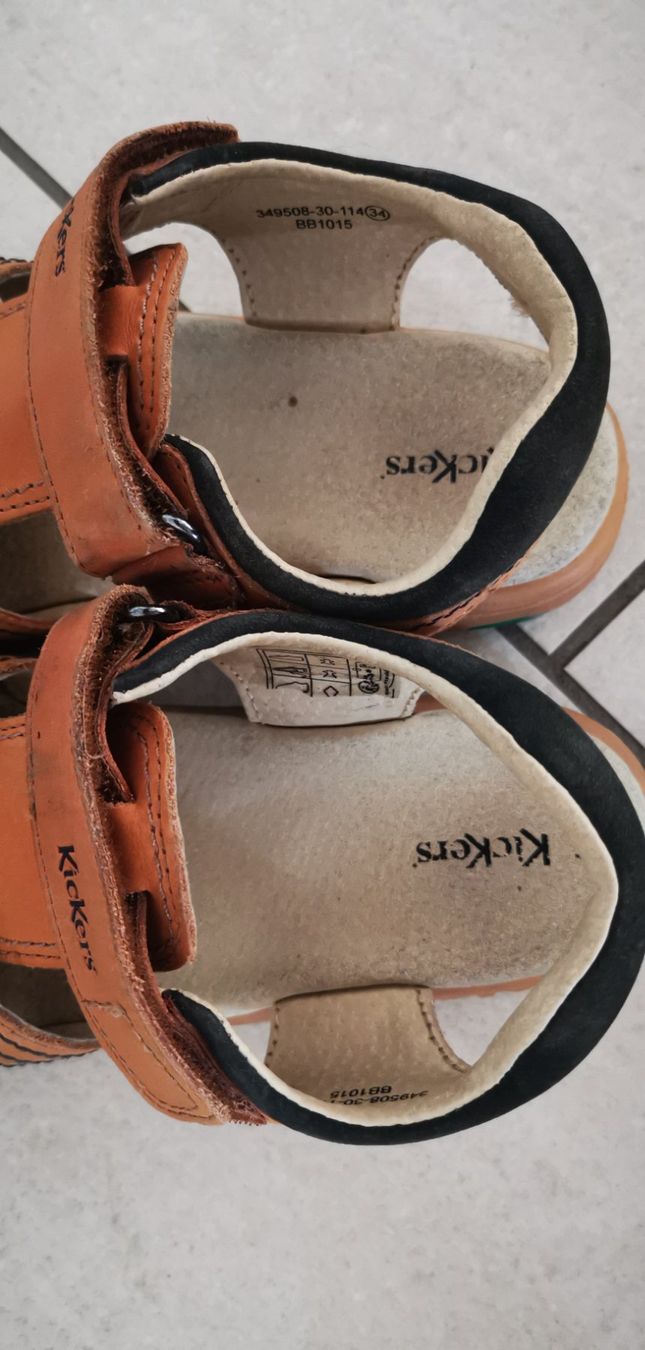 Kickers Scarpe per ragazzi: Kickers Sandalen, Grösse 34 – Usato da Benken SG venduto da Ele09 1