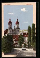 St. Gallen, Klosterkirche und Strassenbr
