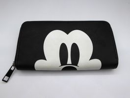 Orig. Mickey Mouse Portemonnaie – Schwarz mit Disney-Prägung