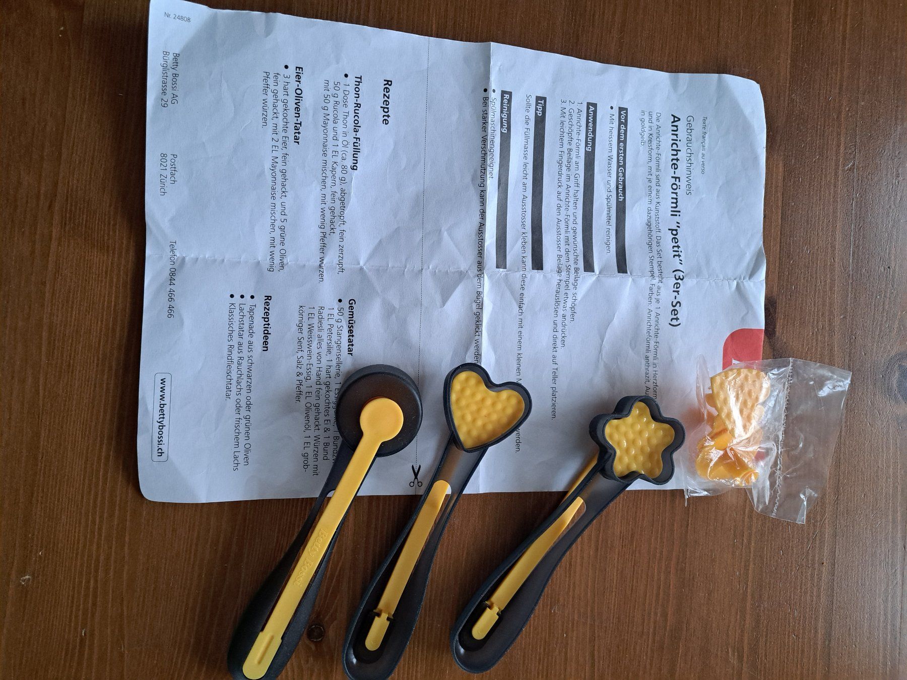 Betty Bossi Elettrodomestici da cucina: Anrichte-Förmli "petit" 3er-Set Betty Bossi – Nuovo (secondo la descrizione) da Lenzburg venduto da Rengio