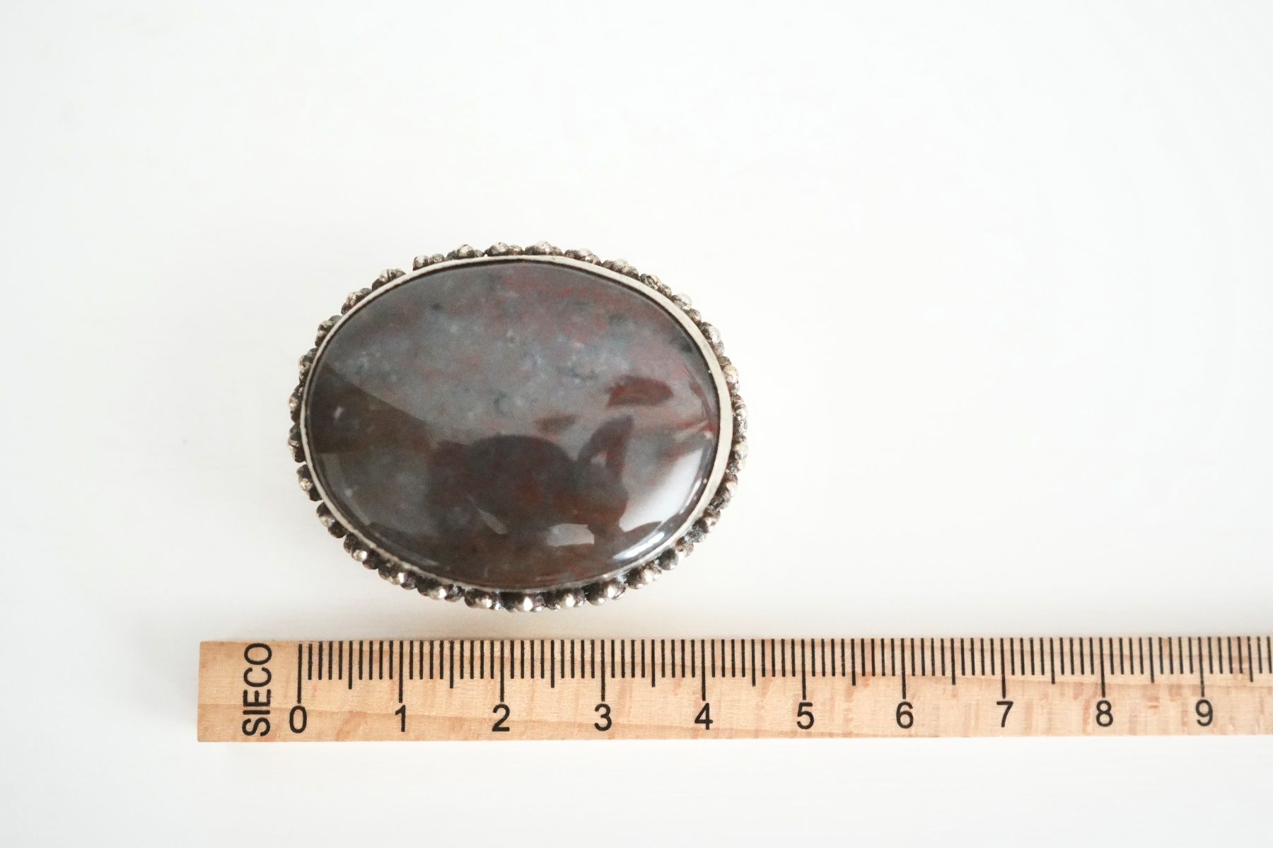 Altro in Decorazioni & Accessori: Schmuckdose Achat Cabochon, Metall Granulation – Usato da Volketswil venduto da HeredisAntiques 5