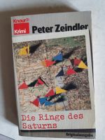 Peter Zeindler - Die Ringe des Saturns - 1984