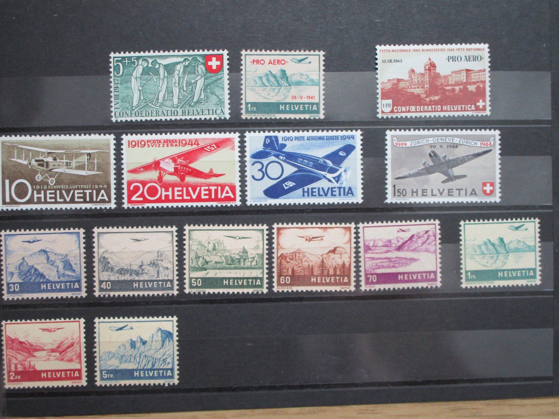 Alle Briefmarken: Lot Luftpostmarken – Neu (gemäss Beschreibung) aus Heimberg von Lupo57 1