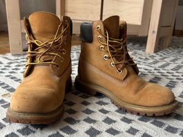 Timberland Laceup Ankle Boots Gr.37.5 (Wheat)