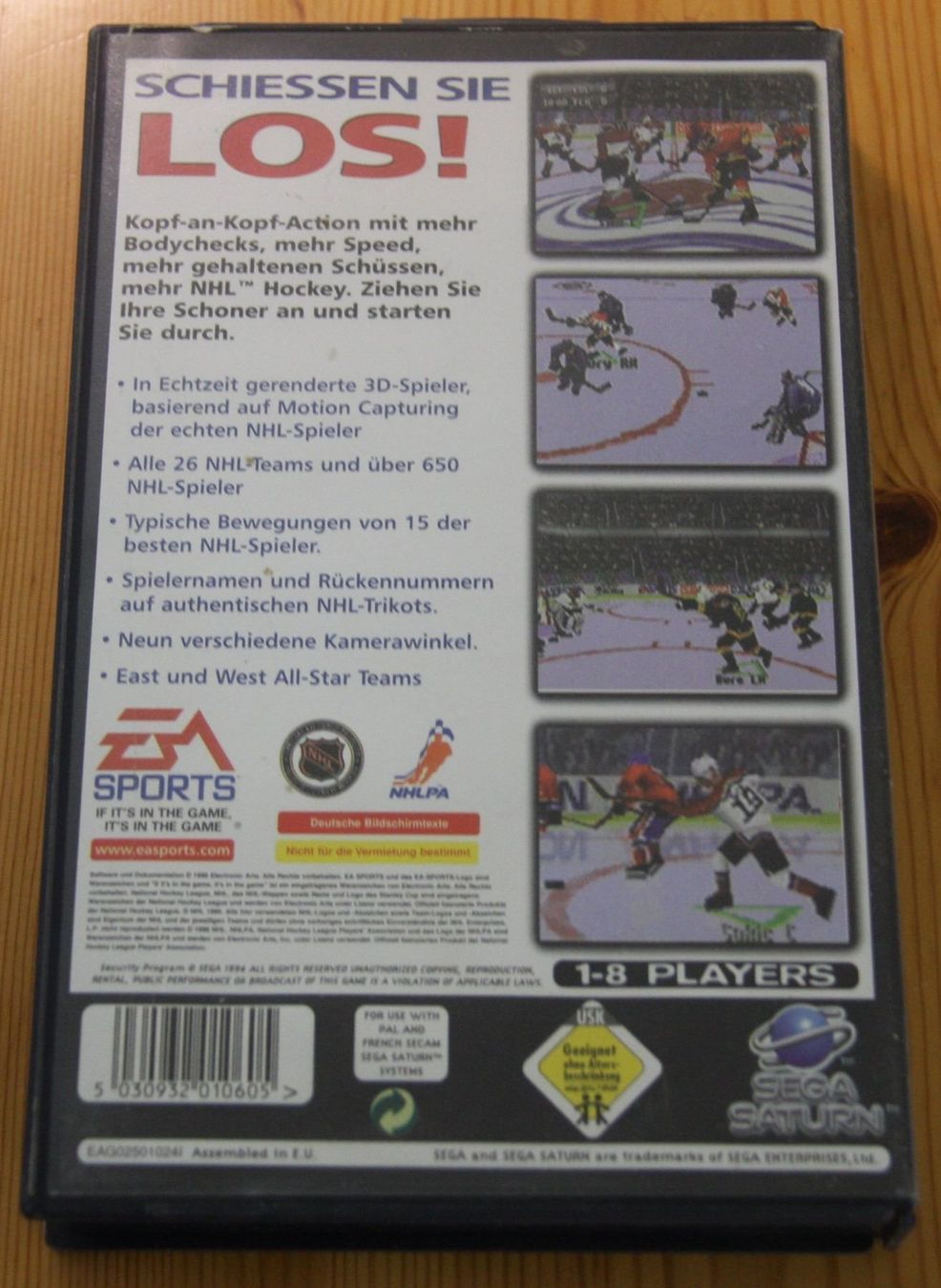 Giochi: NHL 97 Sega Saturn – Usato da Fisibach venduto da Retrogames24 1