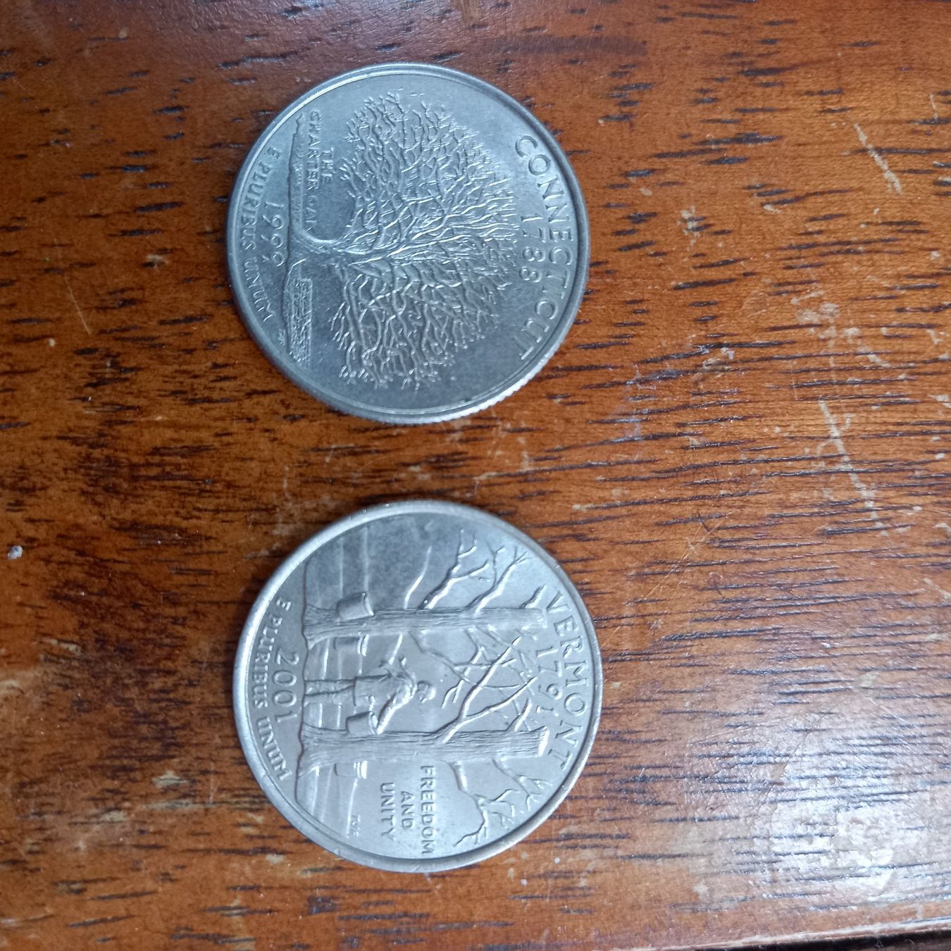 Tutti le monete: Usa 0.25 dollar 2x – Usato da St-Cergue venduto da VeganWarrior