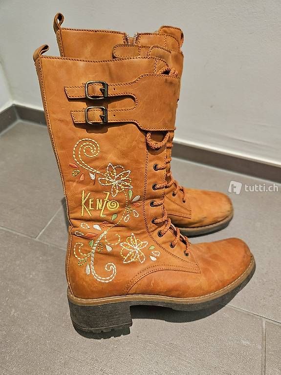 Kenzo Damenschuhe: Kenzo Boots/ Stiefel Gr 37 – Gebraucht aus Zürich von ElizavetaT