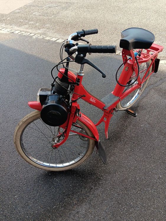 Solex Ciclomotori: Rotes  Velosolex 3800 zu verkaufen ab MFK 8.2024 – Usato da Büsserach venduto da Schrotti19548 5