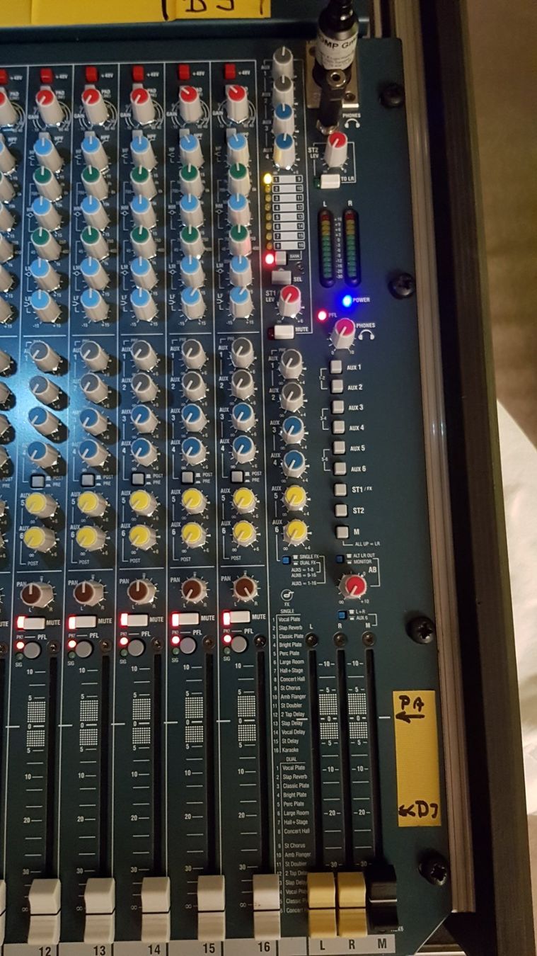 Allen & Heath Console di mixaggio: Allen Heath Rackwinkel Abdeckung – Nuovo (secondo la descrizione) da Sargans venduto da Bomp 1