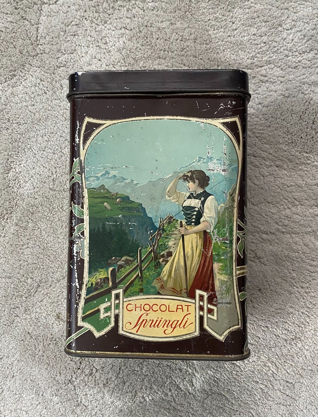 Lindt Ecriteaux: Cacao Sprüngli Zürich Dose – D'occasion à Langrickenbach par Myandrin