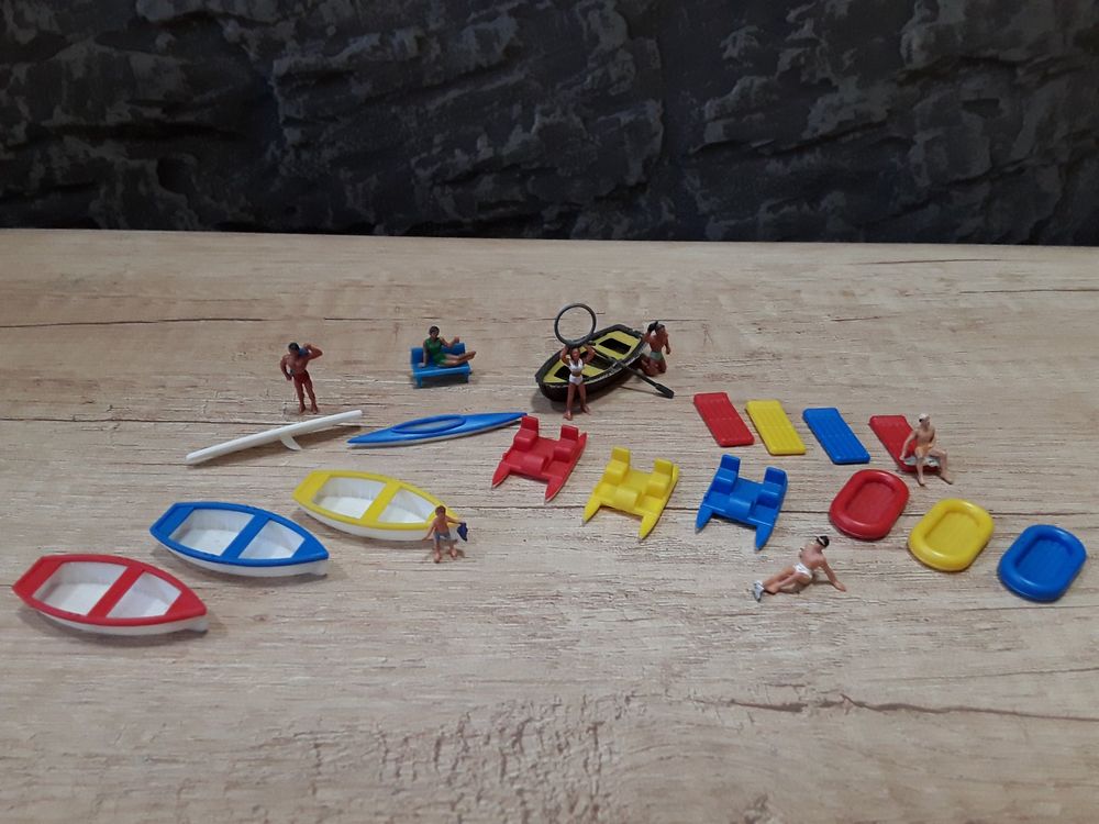 Strand - _ See - _ Utensilien _ Figuren _ Spur H0 (Gebraucht) in ...