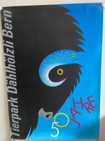 Plakat "50 Jahre Tierpark Dählhölzli Bern", 1987