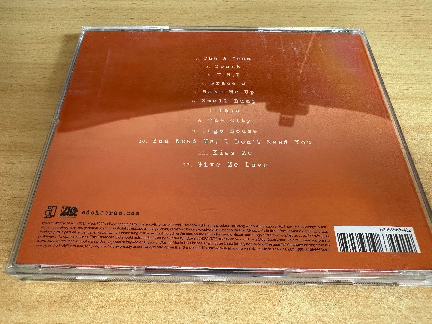 CD: A1 Ed Sheeran – + – Usato da Rikon im Tösstal venduto da Alpenmutz 1