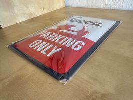 Blechschild Vespa