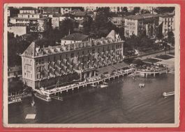 Lugano - Hotel Eden au Lac - Flugaufnahme ca. 1935