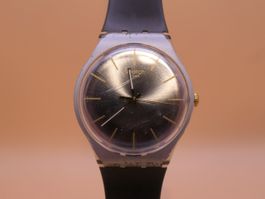 Swatch New Gent "WINTER MOON" SUOZ101, neue Batterie